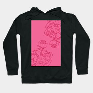 Pink roses Hoodie